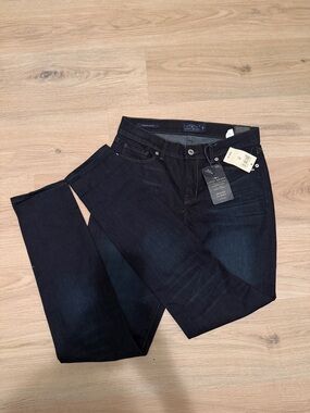 Lucky Brand Ankle Dark Indigo Jeans Size 28